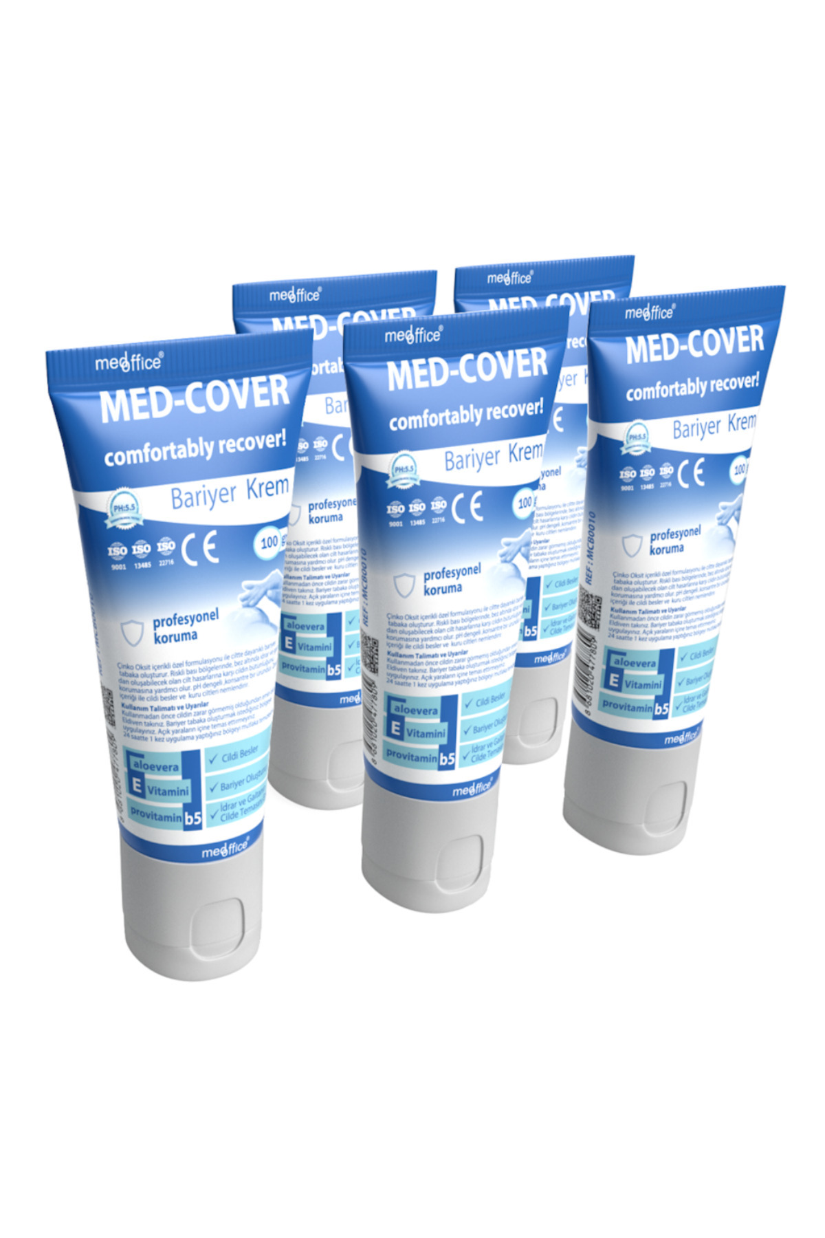 MED-COVER MedCover Çinko Oksit Bariyer Krem 100 gr x 5 adet