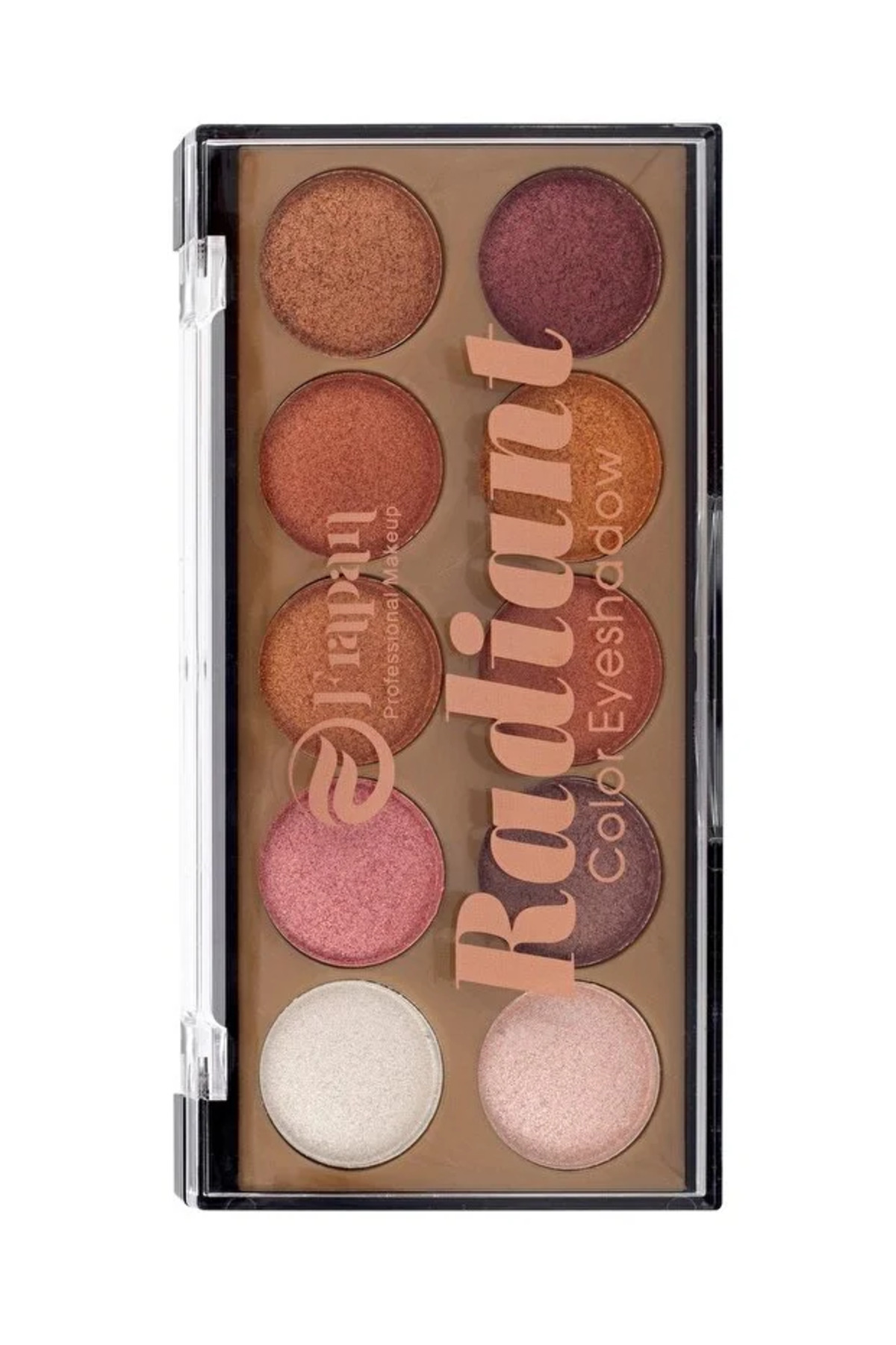 Balm & More Frapan Radiant Color Eyeshadow - 10'Lu Göz Farı Paleti