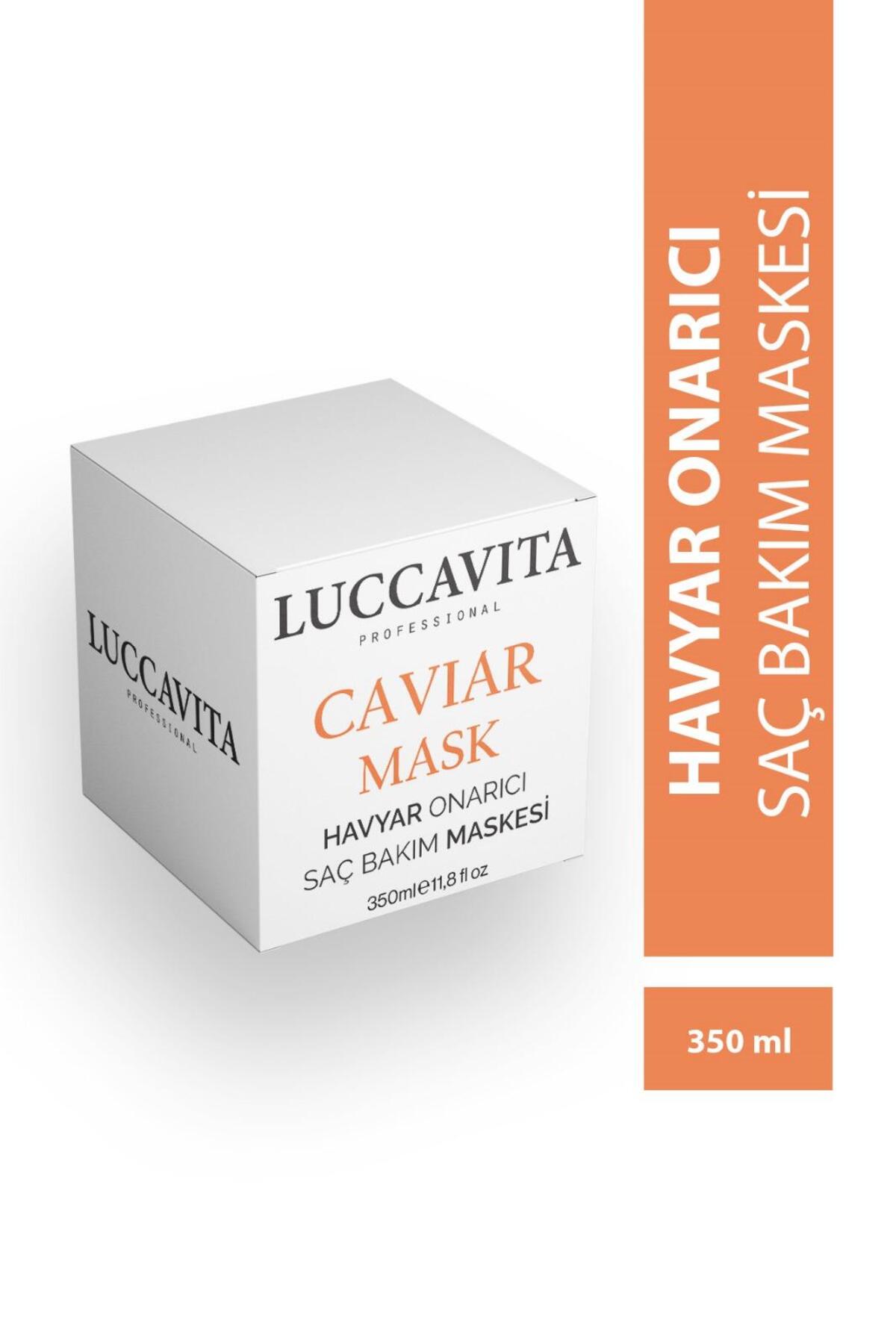 Lucca Vita Özel Havyar Onarıcı Saç Bakım Maskesi 350ml