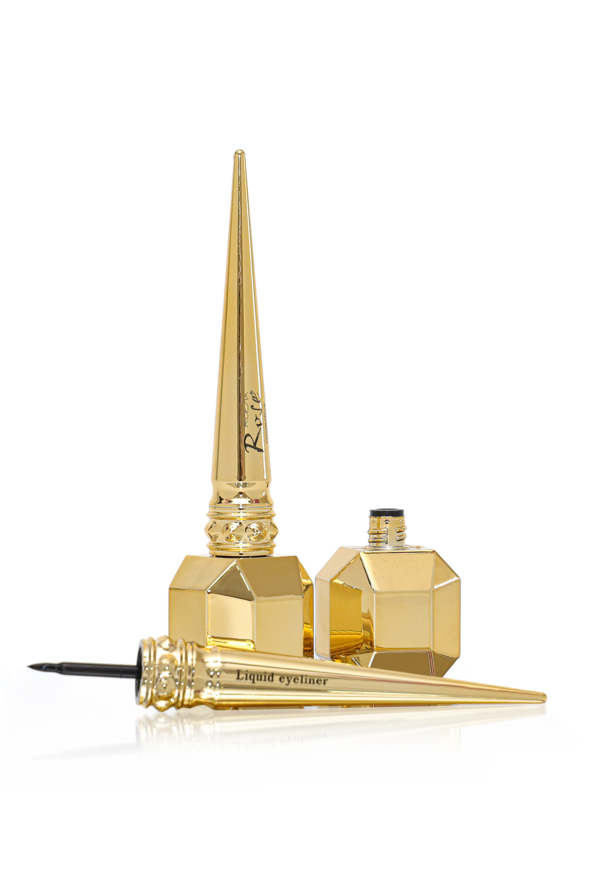 Roesıa Rose Cosmetics Rose Waterproof Gold Model Dipliner