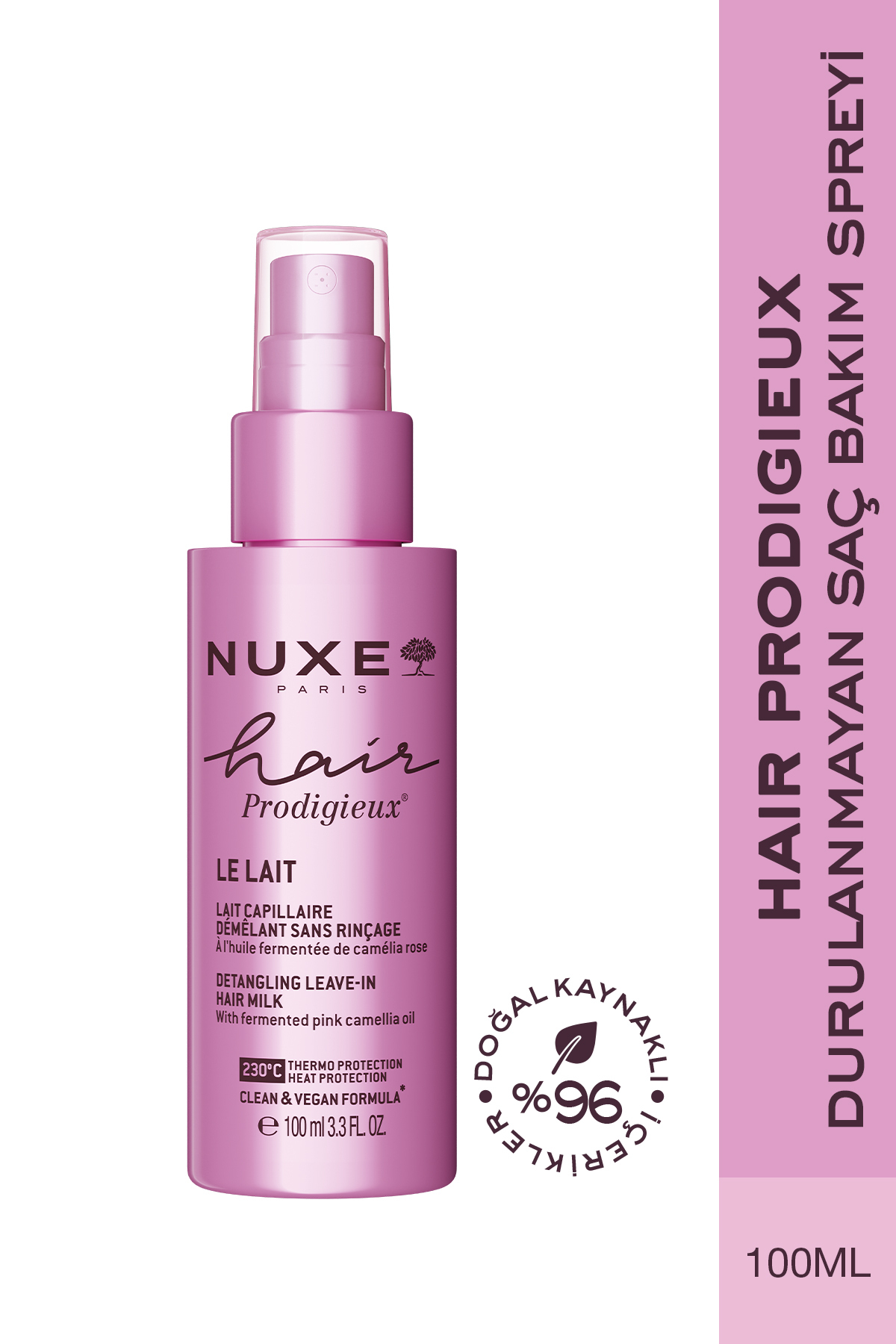 Nuxe Hair Prodigieux Besleyici Durulanmayan Bakım Spreyi 100 ml