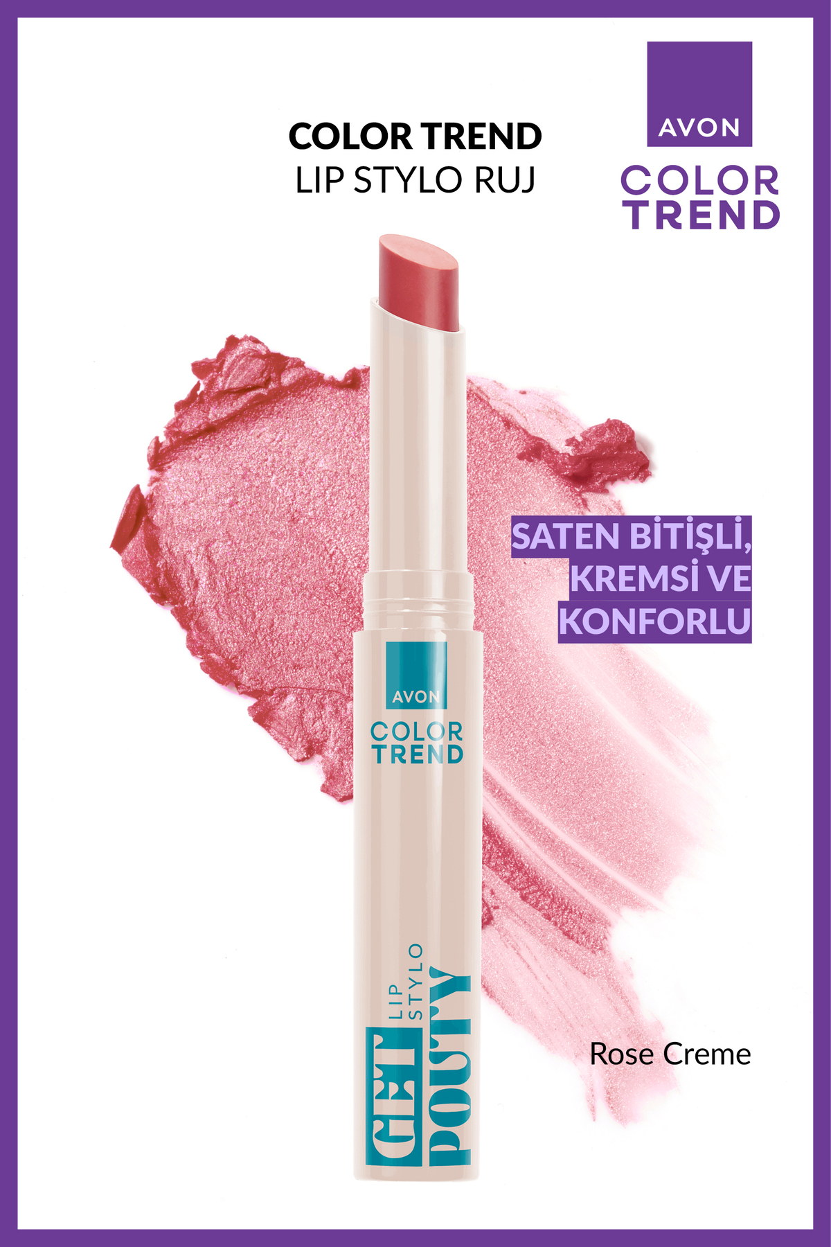 AVON Ultra Beauty Ruj Stylo Rose Creme