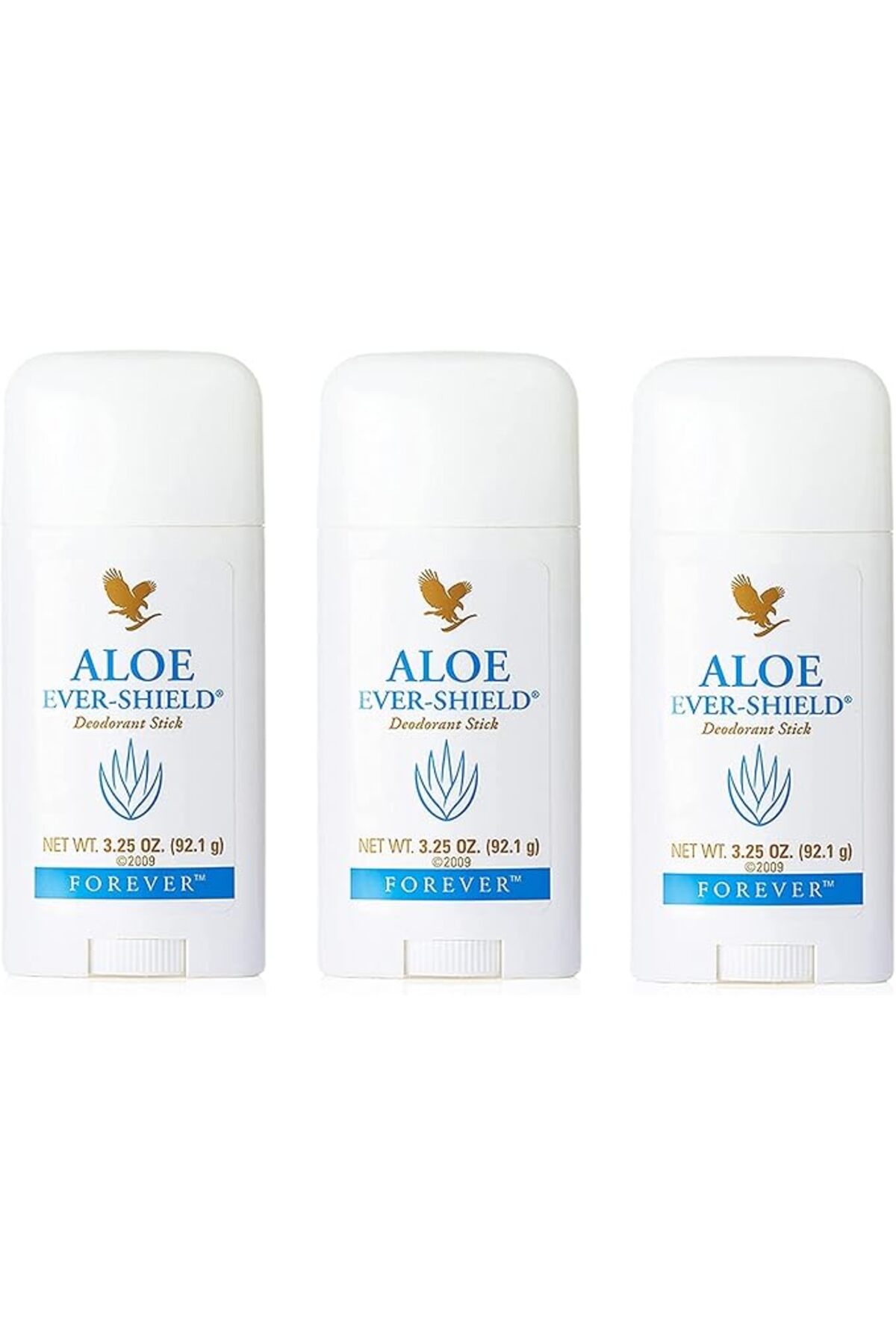 Forever Living Aloe Ever Shield Deodorant çubuğu x 3'lü paket