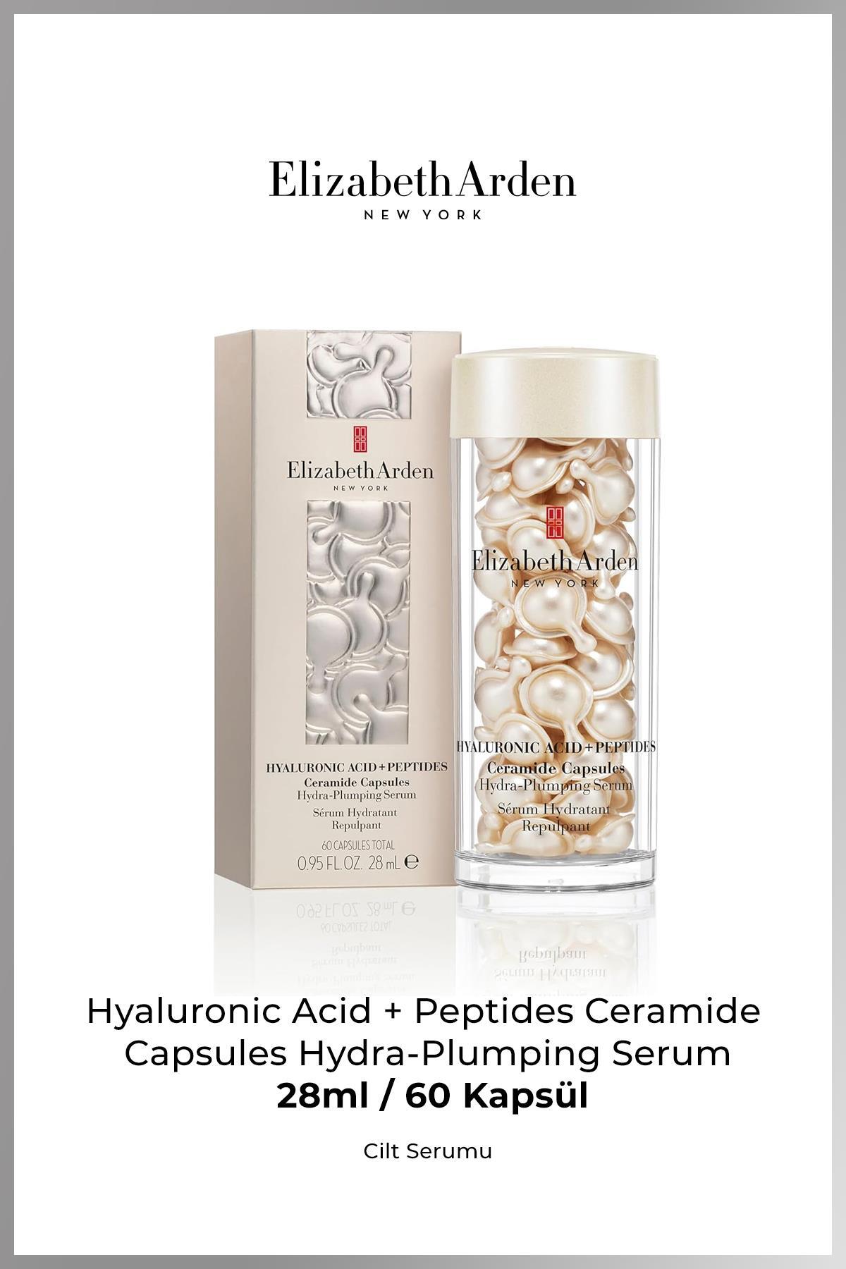 Elizabeth Arden Hyaluronic Acid + Peptides Ceramide Capsules Hydra-Plumping Serum 60 Kapsül – Ceramide Kapsül Serum
