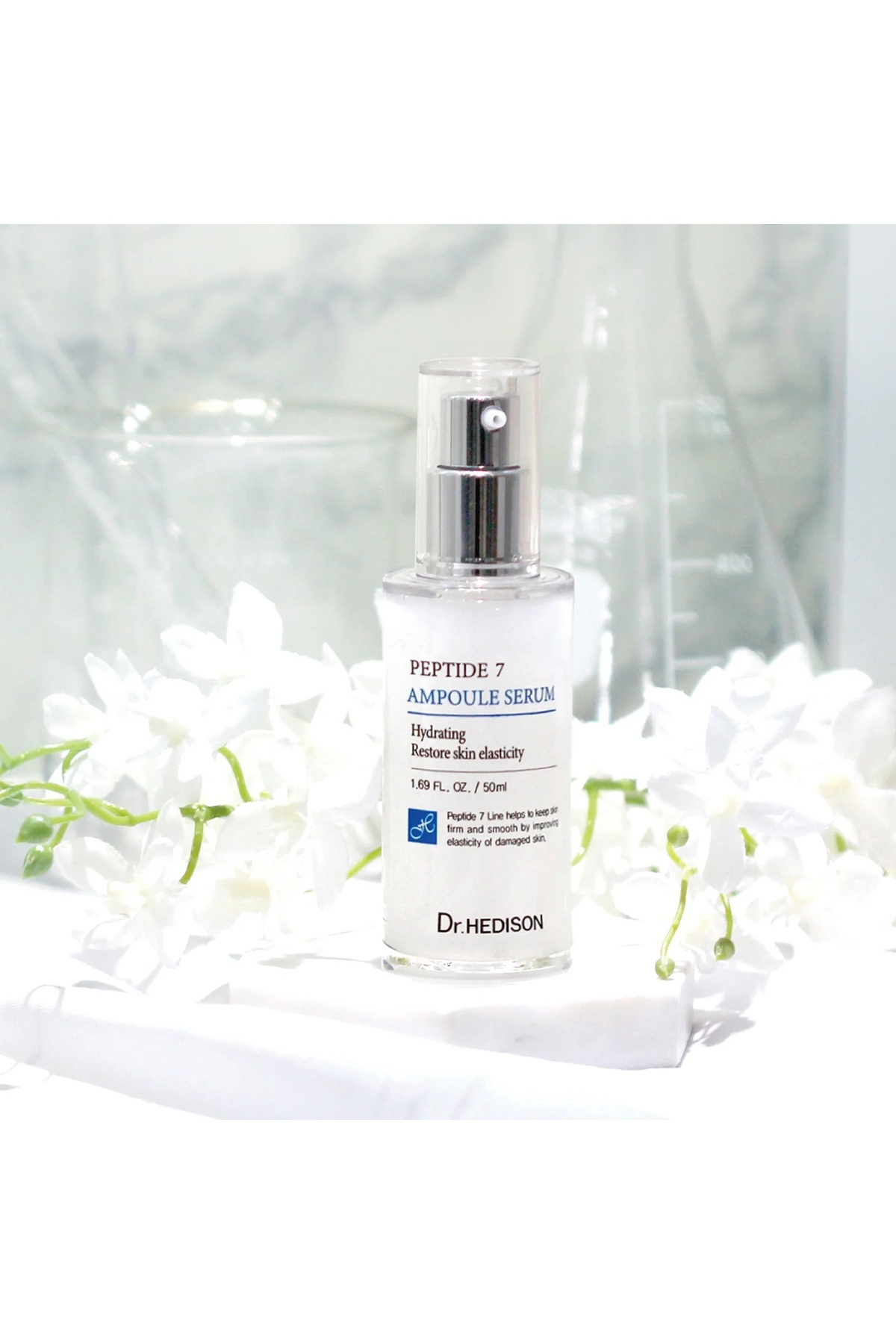 Dr. HEDISON Peptide 7 Cilt Bariyerini Güçlendiren Nemlendirici ve Anti-Aging Ampul Serum 50ml