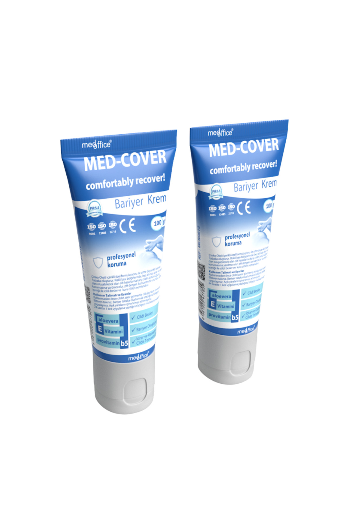 MED-COVER MedCover Çinko Oksit Bariyer Krem 100 gr x 2 adet