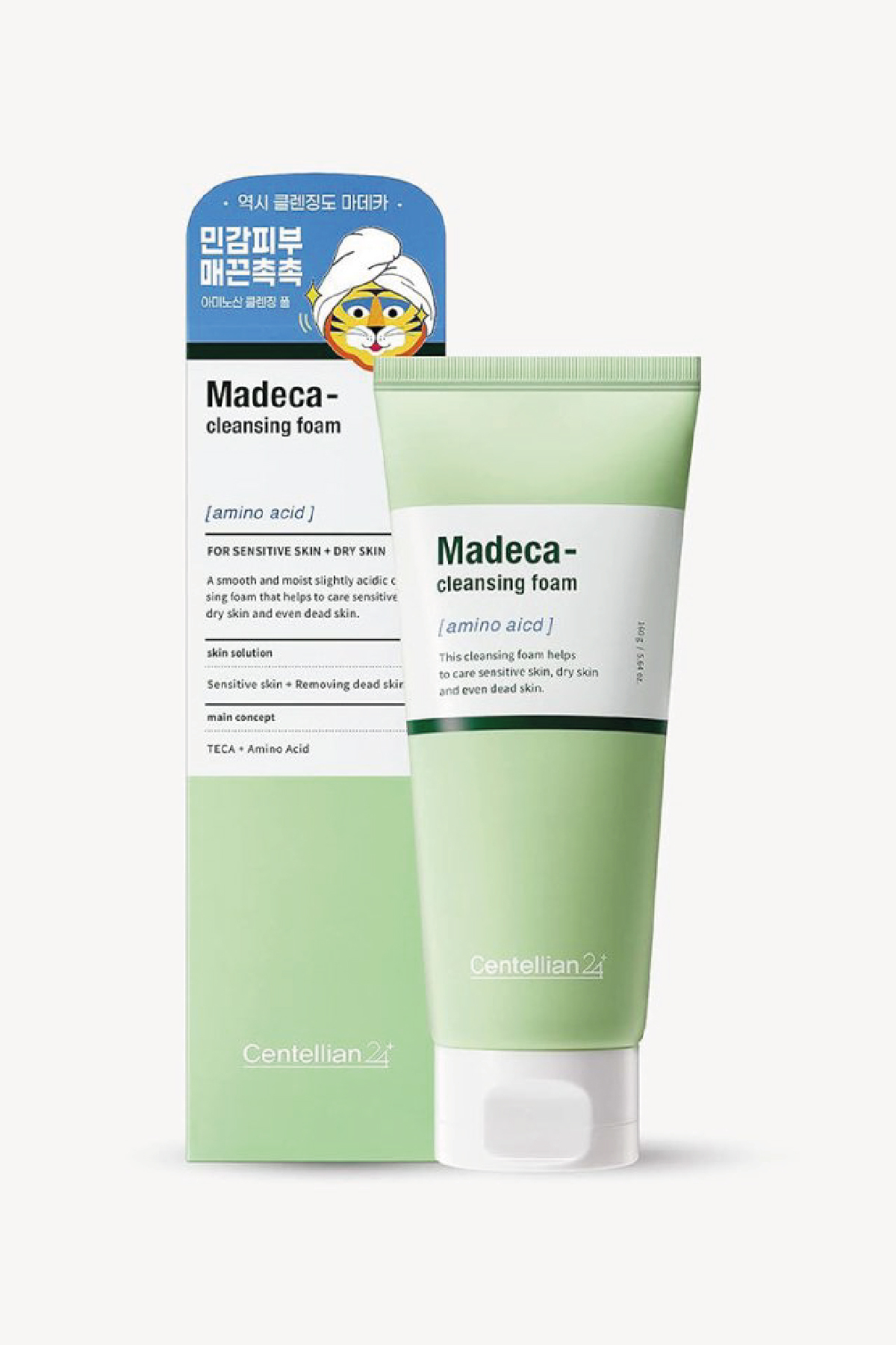 Centellian 24 Madeca Amino Acid Cleansing Foam 160g (Aminoasitli peeling etkili su bazlı yüz temizleyici) kore