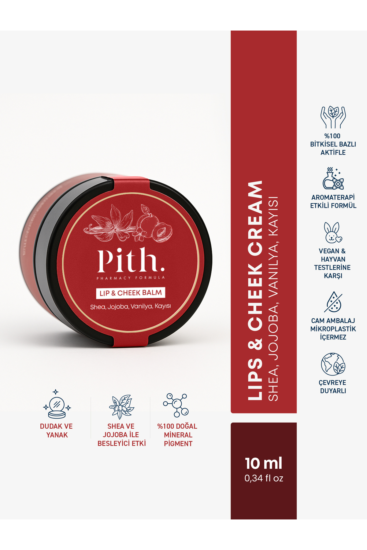 PİTH Lip and Cheek Balm