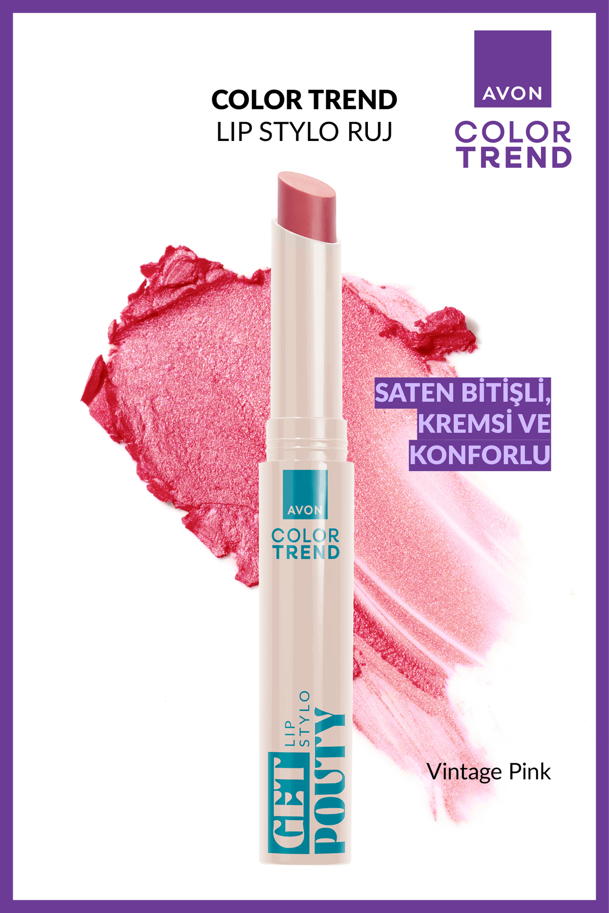 AVON Ultra Beauty Ruj Stylo Vintage Pink