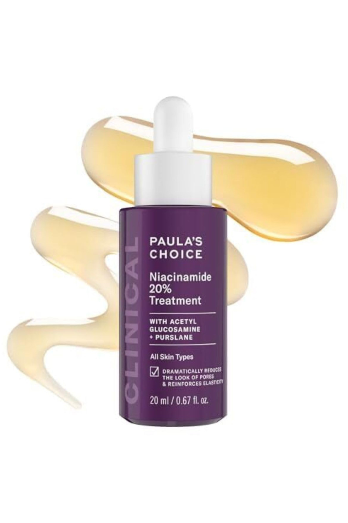 Paulas Choice CLINICAL 20% Niacinamide Vitamin B3 Concentrated Face Serum Anti-Aging Serum for Face Treatment 20ml