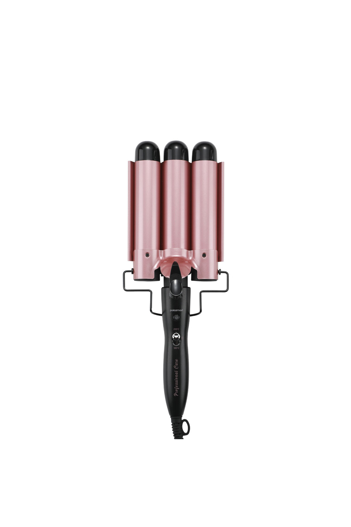 Polosmart PSC43 Taşınabilir Elektrikli Profesyonel 32mm Çap 120W Su Dalgası Wag Saç Maşası Rose Gold