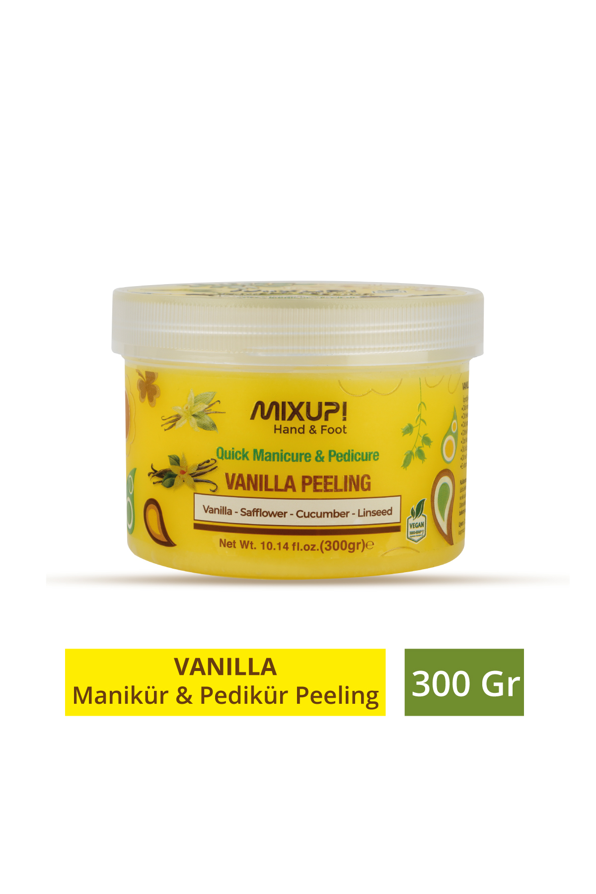 Mixup El - Ayak Yaşlanma Karşıtı Ve Pürüzsüzleştirici Vanilla Peeling 300