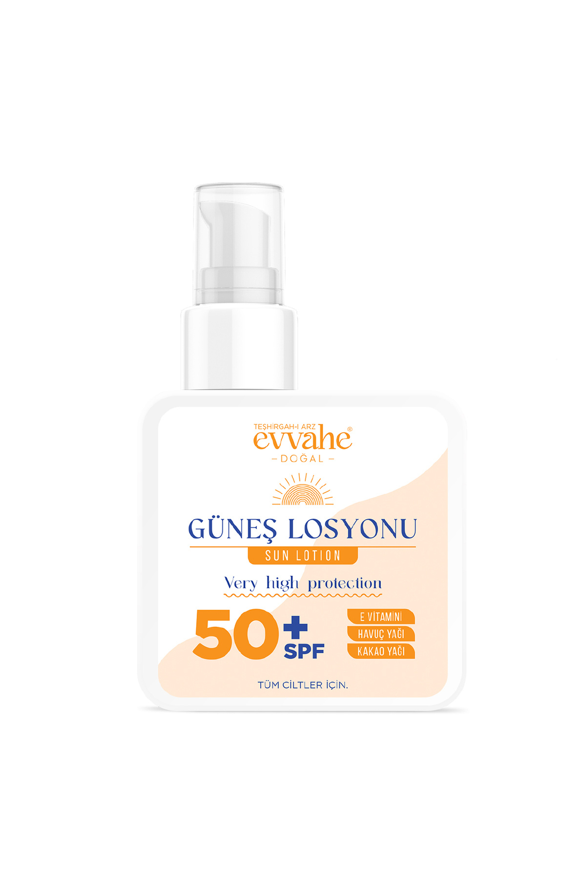 EVVAHE DOĞAL Güneş Losyonu 100 ml