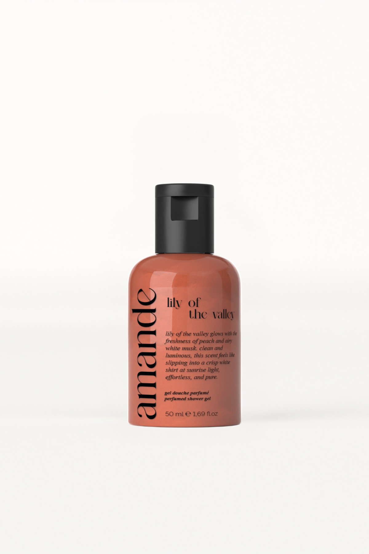 Amande Lily of the Valley Seyahat Boy Duş Jeli 50 ml I Vegan Formül