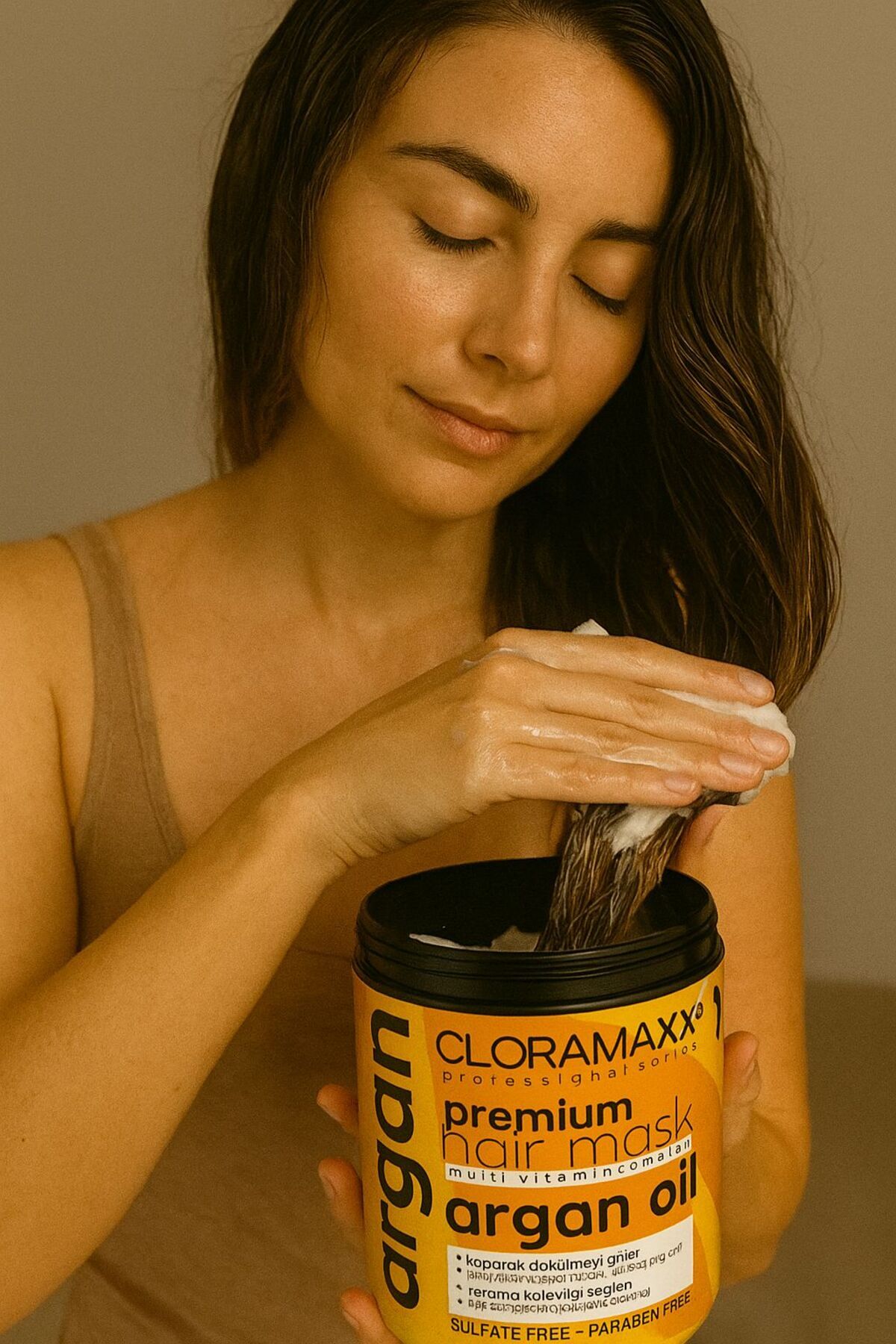 Cloramaxx Clora Maxx Saç Maske Argan Yağı 1000ml