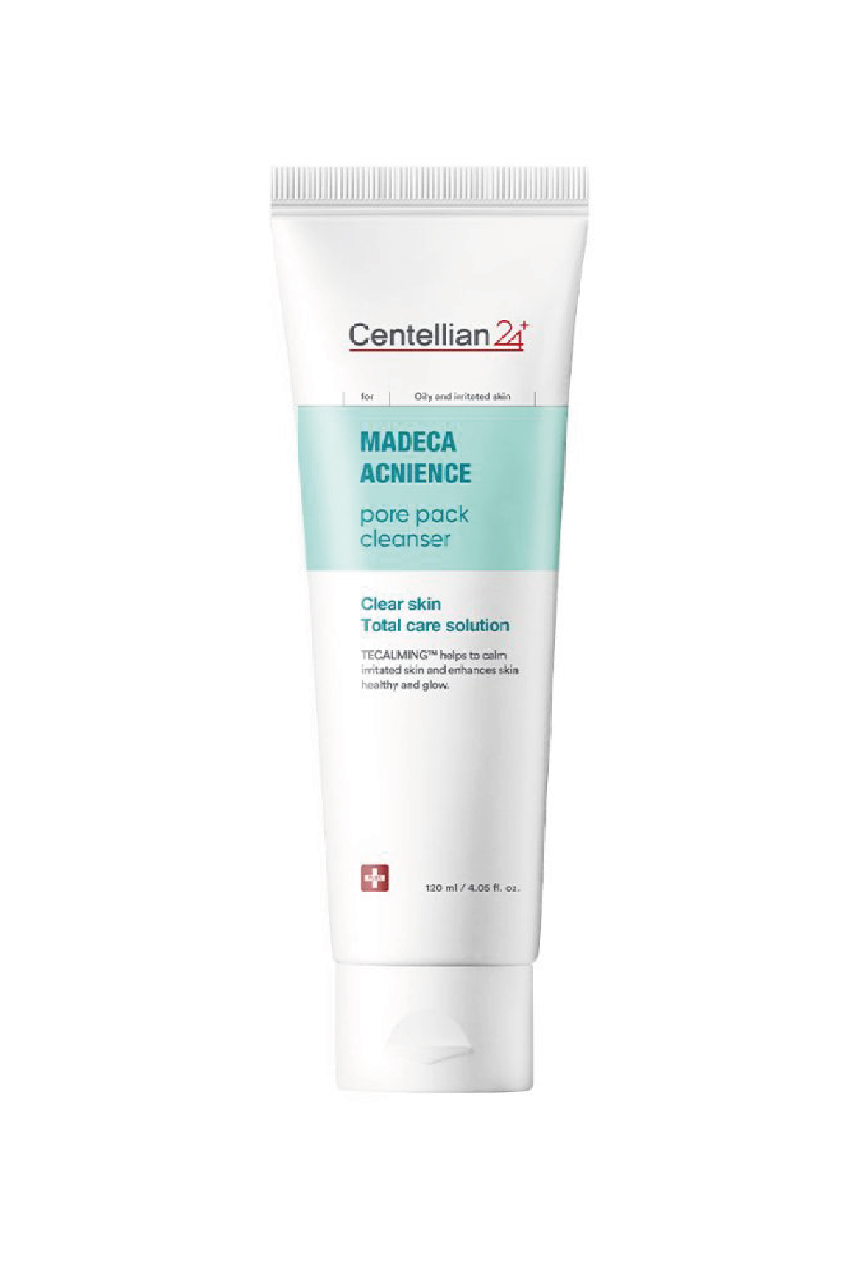 Centellian 24 Madeca Acnience Pore Pack Cleanser 120 ml (Kil maskesine dönüştürülebilen yağlı cilt temizleyicisi)