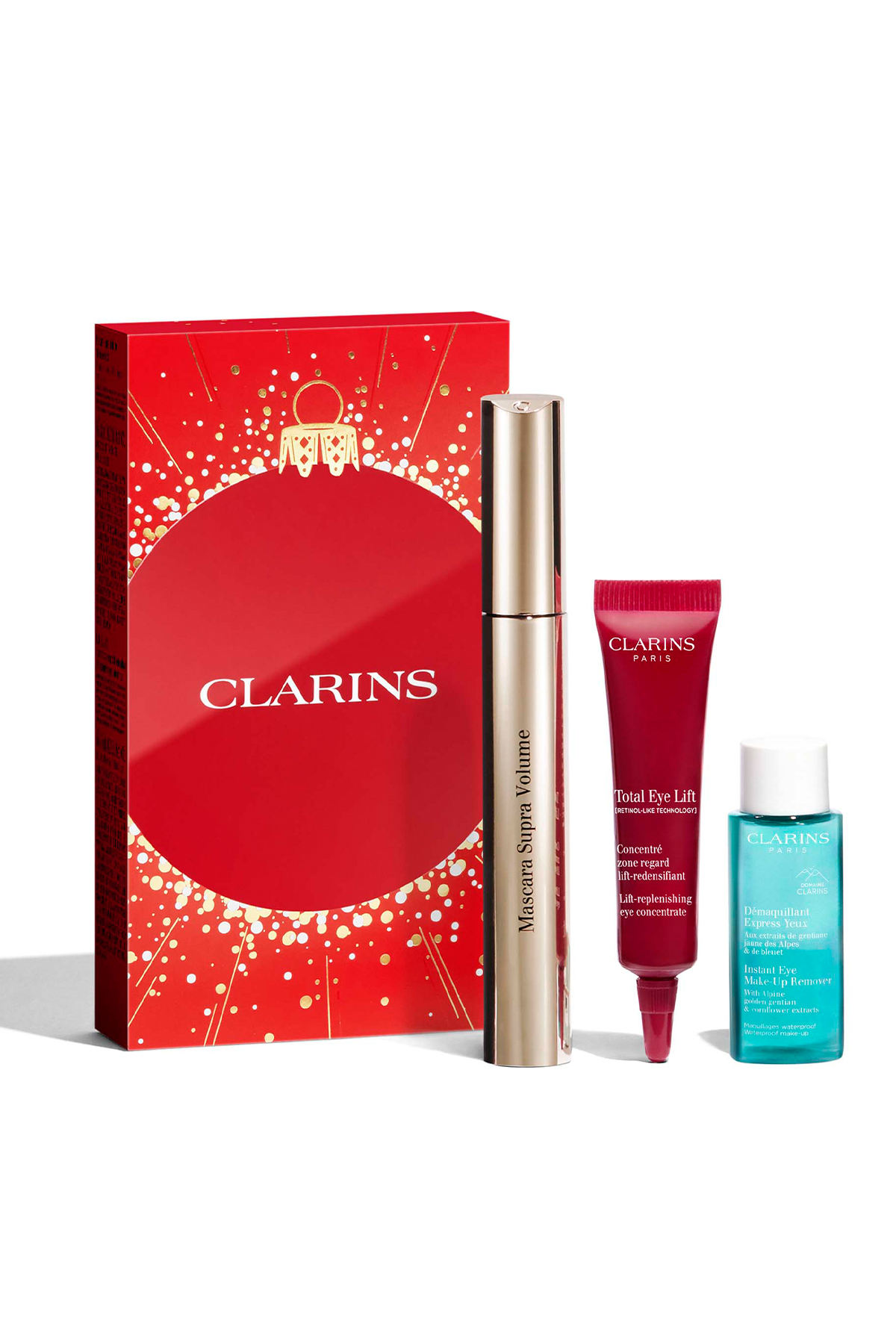 Clarins SUPRA VOLUME MASKARA - GÖZ BAKIM YILBAŞI SETİ