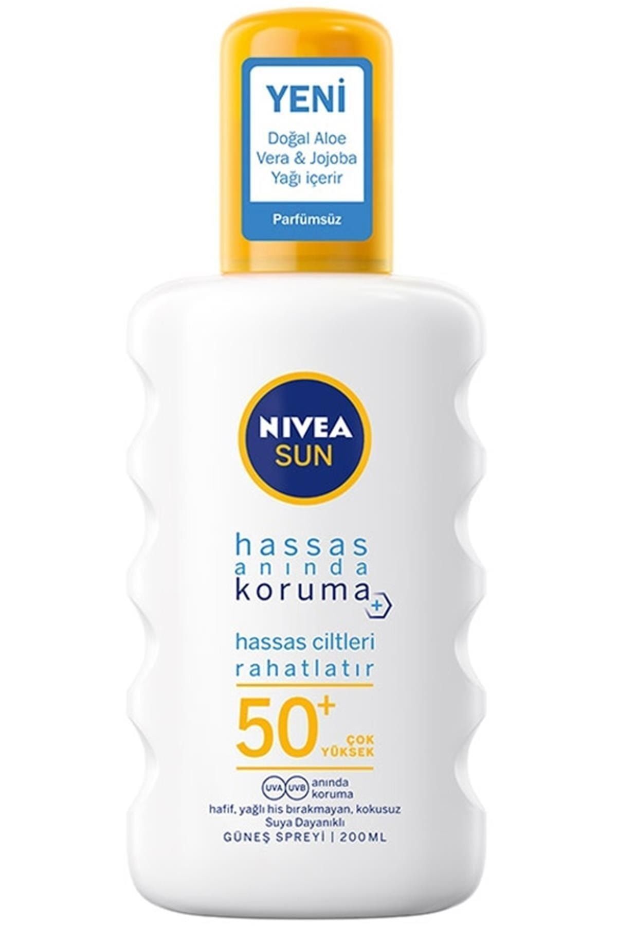 NIVEA SUN SPF50 YÜKSEK KORUYUCU VÜCUT SPREYİ 200ML 1 ADET