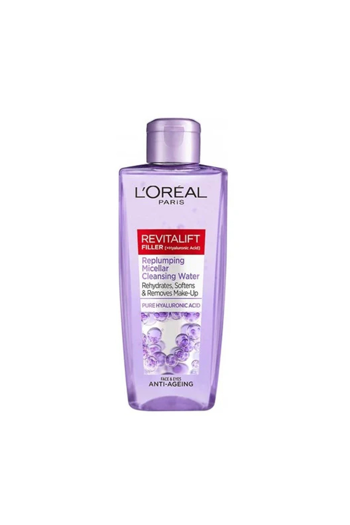 L'Oreal Paris Revitalift Filler +Hyaluronik Asit Dolgunlaştıran, Sıkılaştıran, Mıcellar Temizleme Suyu 200 Ml