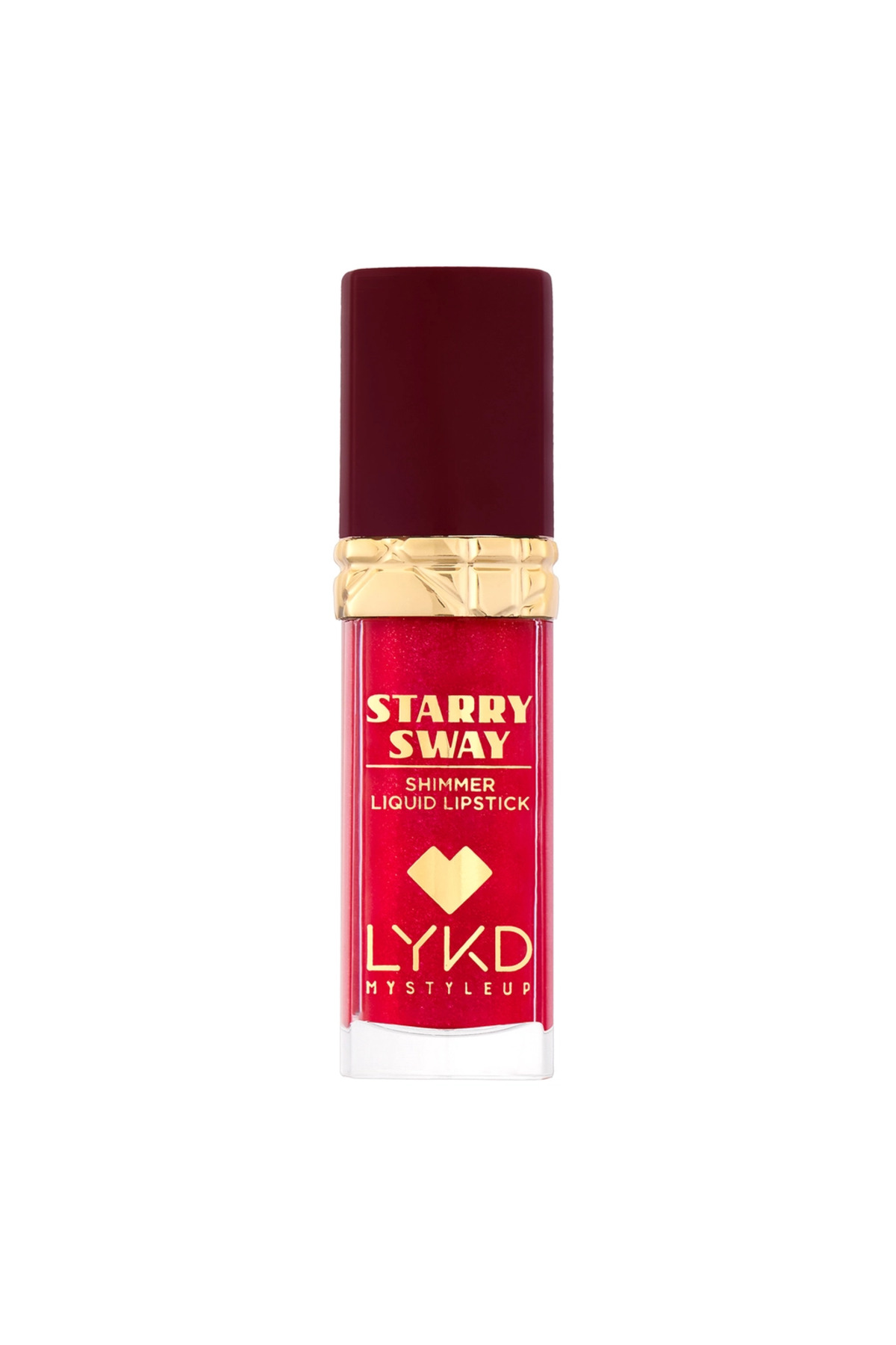 lykd Starry Sway Simli Likit Mat Ruj - 389 Crimson Kiss