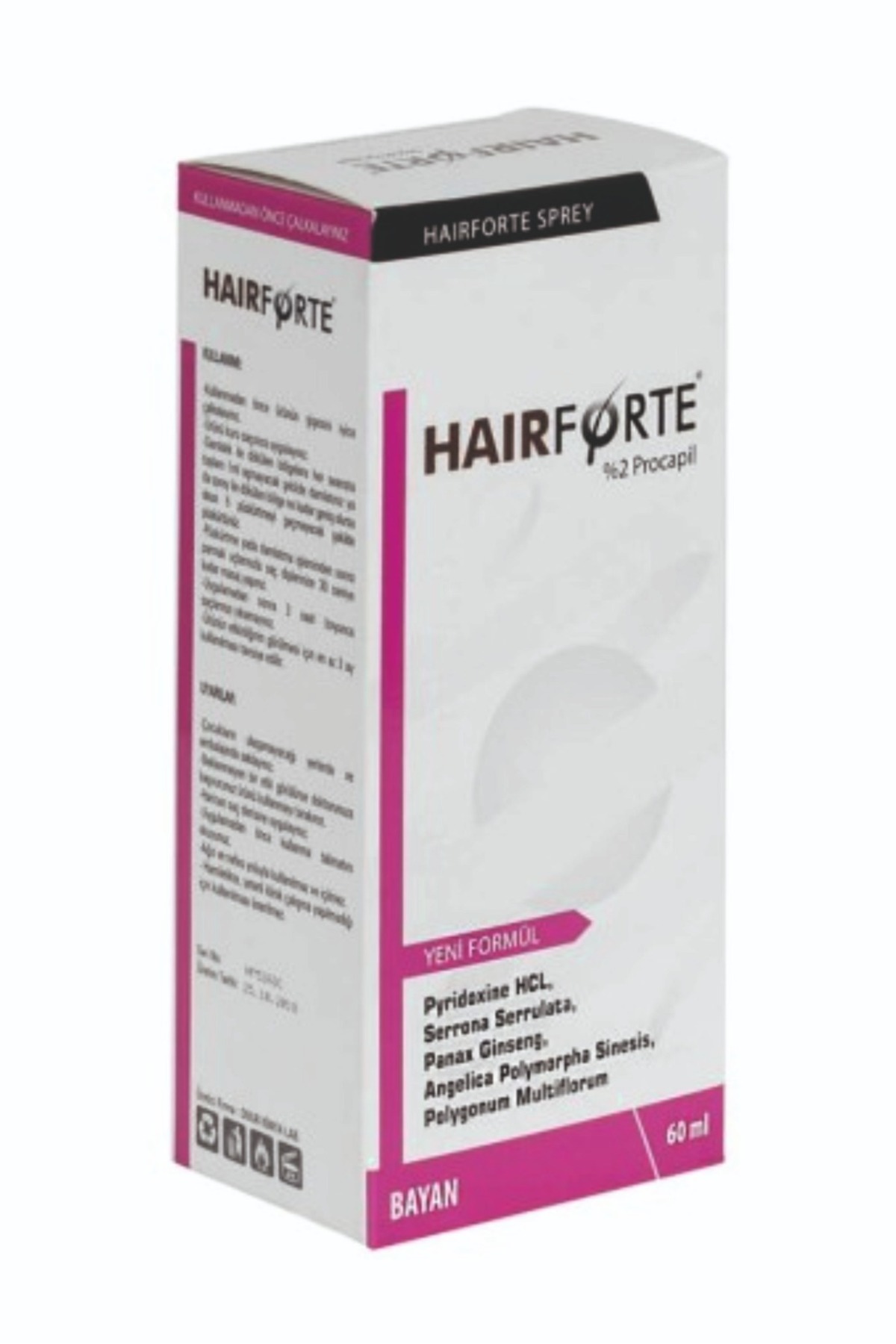 Hair Pharma Hair Forte Sprey Kadın