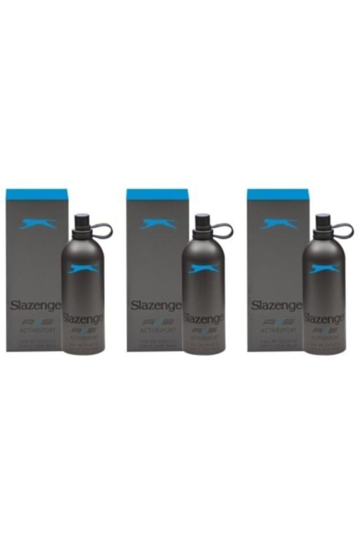 Slazenger ACTİVE SPORT MAVİ EDT PARFÜM 125 ML 3 ADET
