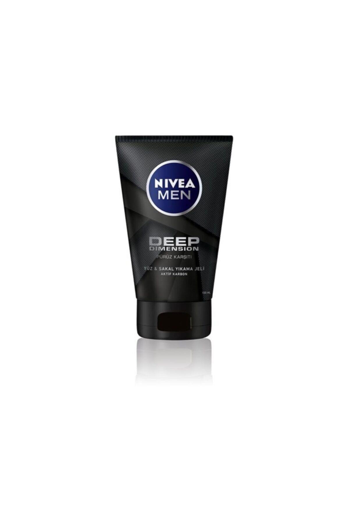 NIVEA MEN YÜZ TEMİZLEME JELİ DEEP DİMENSİON 100 ML 1 ADET
