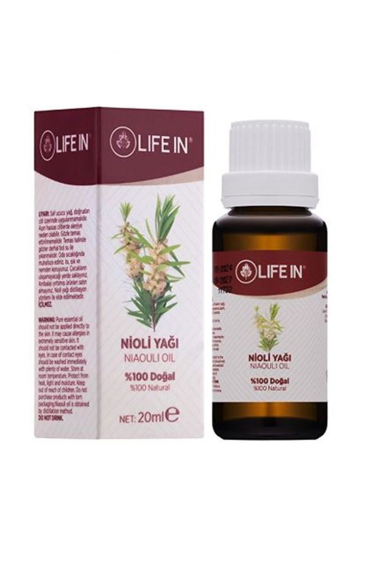 Life In Nioli Cilt Bakım Yağı 20 ml