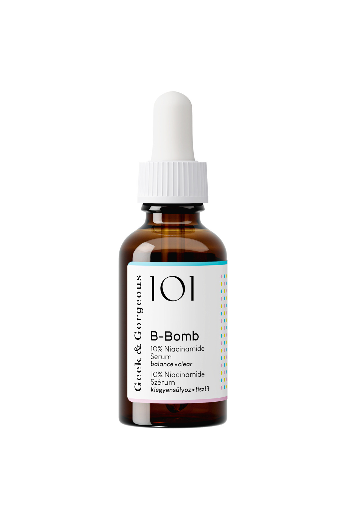 GEEK & GORGEOUS B-Bomb %10 Niacinamide Serum - Gözenek Sıkılaştırıcı ve Yağlanma Karşıtı Formül