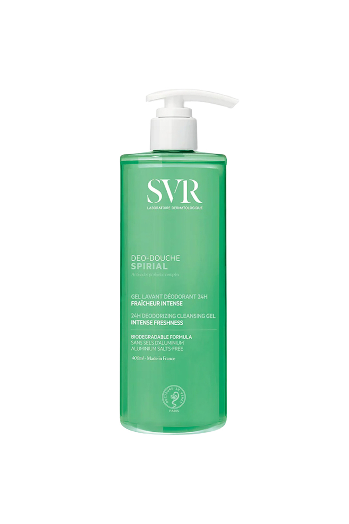 SVR Spirial Déo-Douche 24H – Deodorant Etkili Duş Jeli 400ml