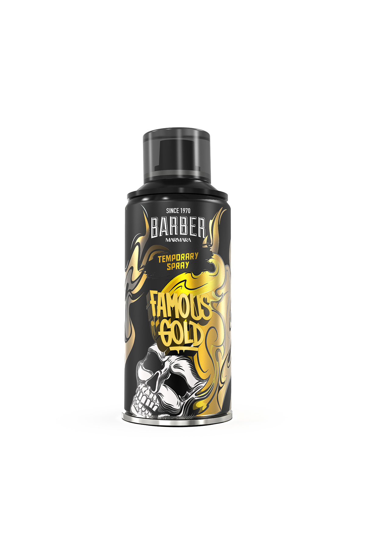 Barber Marmara Geçici Renkli Saç Spreyi Altın 150 ml