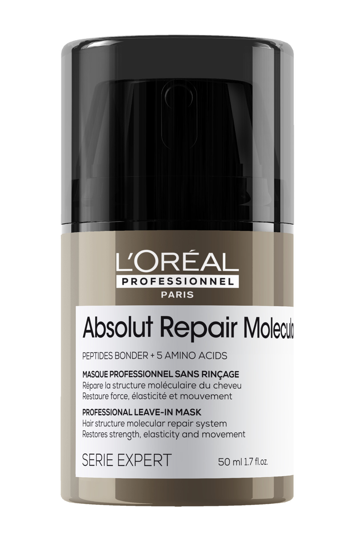 L'oreal Professionnel Absolut Repair Molecular Tüm Yıpranmış Saçlar İçin Durulanmayan Maske 50ml