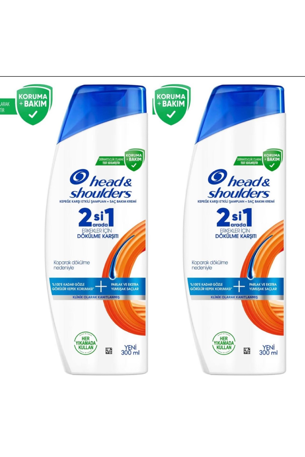Head & Shoulders 2 Si 1 Arada Kepek Karşıtı Şampuan x 2 Adet