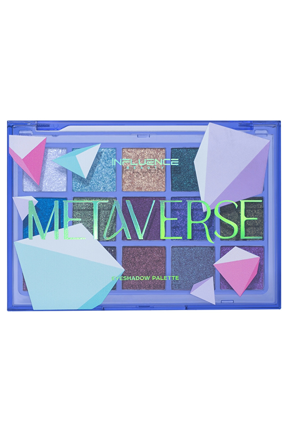Influence Beauty Far Paleti Metaverse 01 Virtual Reality - 9-Color Eyeshadow Palette with Futuristic Hues