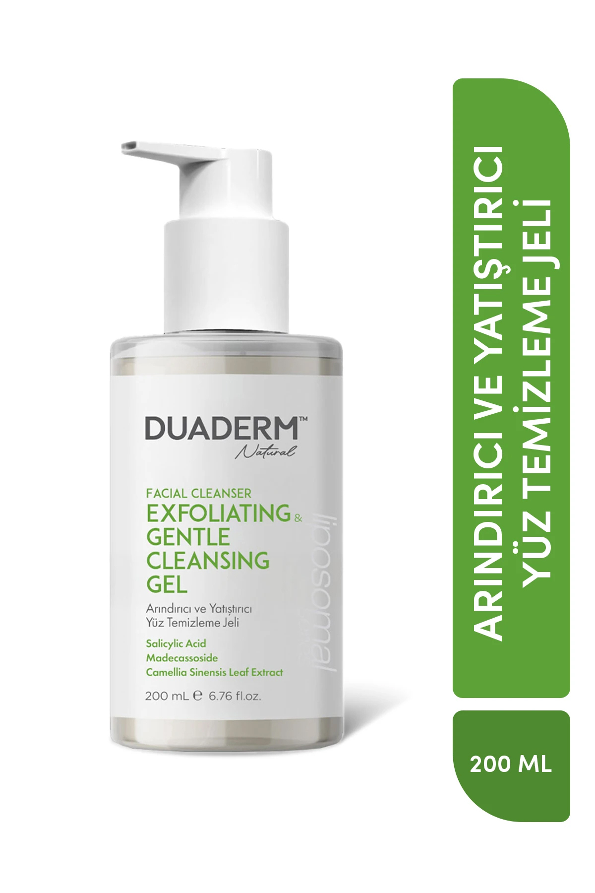 Duaderm Lipozomal Arındırıcı ve Yatıştırıcı Yüz Temizleme Jeli 200 ml