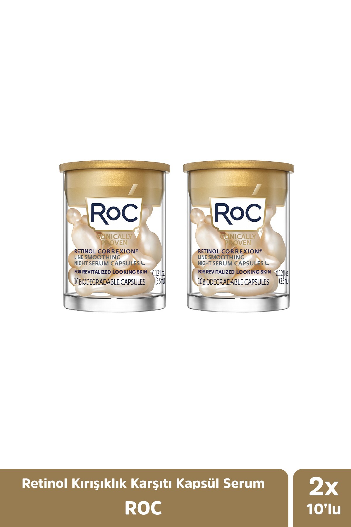 Roc Retinol Kapsül Serum - 10 Adet x2