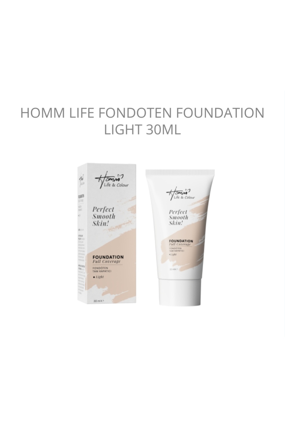 Homm Bitkisel HOMM LIFE FONDOTEN FOUNDATION LIGHT 30ML