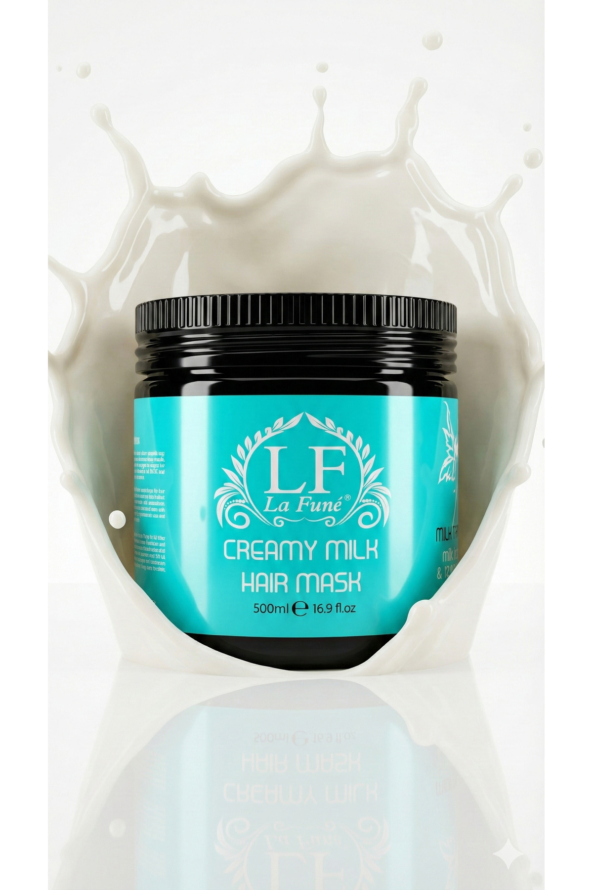 LF Lafune Milk Therapy Saç Maskesi – Süt Proteinli Kuru Cansız Saçlar İçin Nem Deposu Onarıcı 500 ml