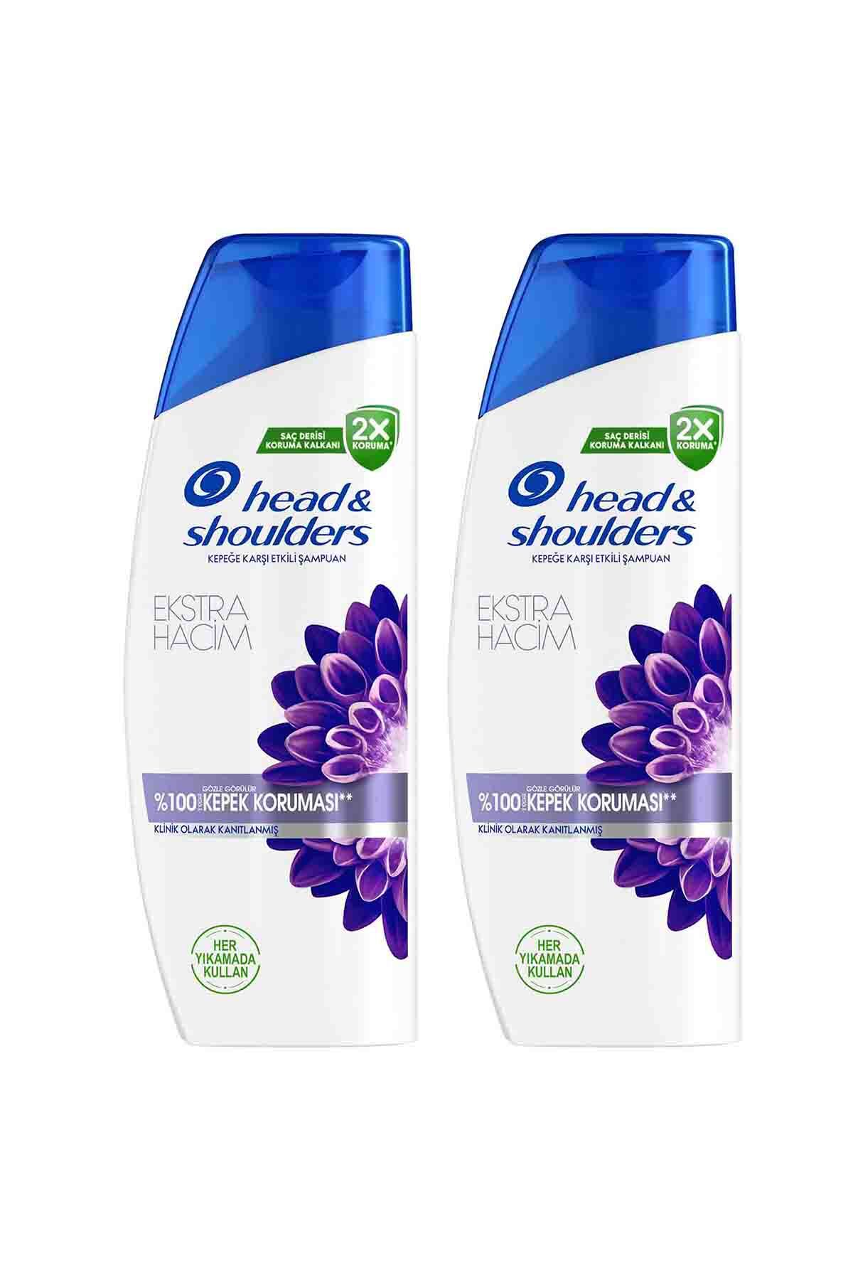 Head & Shoulders Ekstra Hacim Kepek Karşıtı 330ML Günlük Kullanım Şampuan x 2 Adet