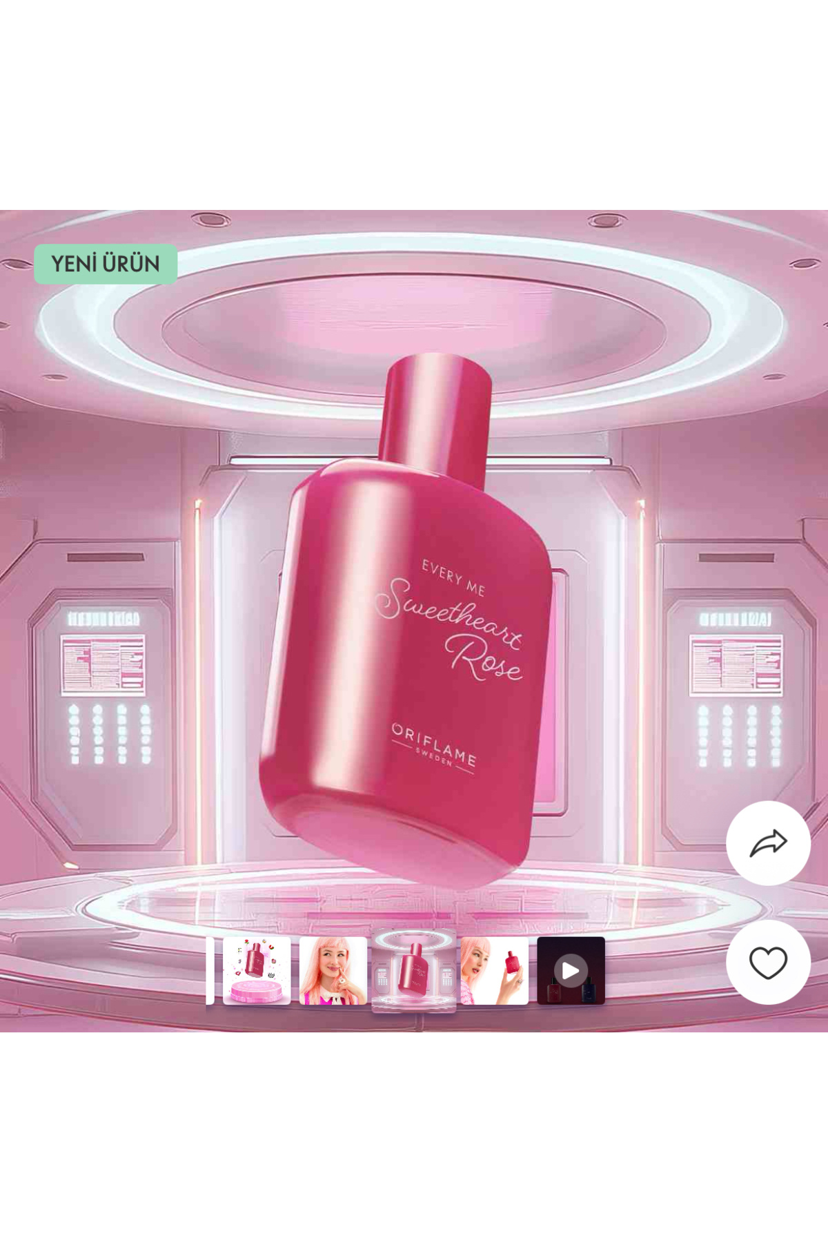 Oriflame Every Me Sweetheart Rose EdT