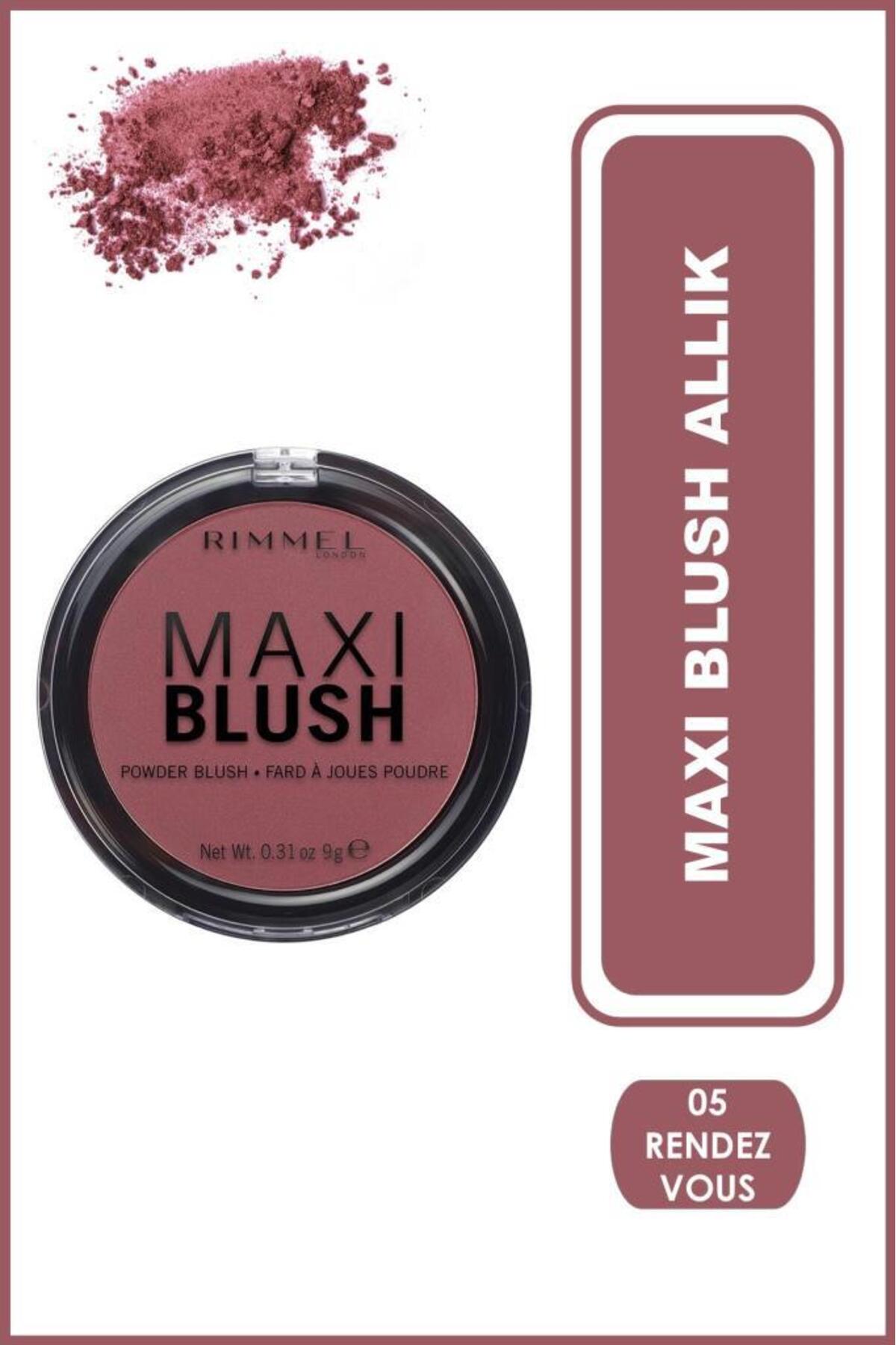 RIMMEL LONDON Rımmel Maxı Blush Allık Rendez Vous No:05