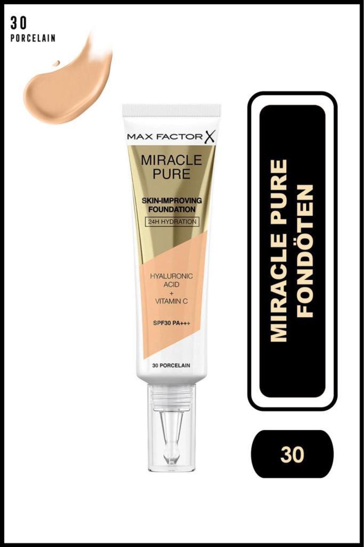 Max Factor Miracle Pure Foundation Porceleain No:30