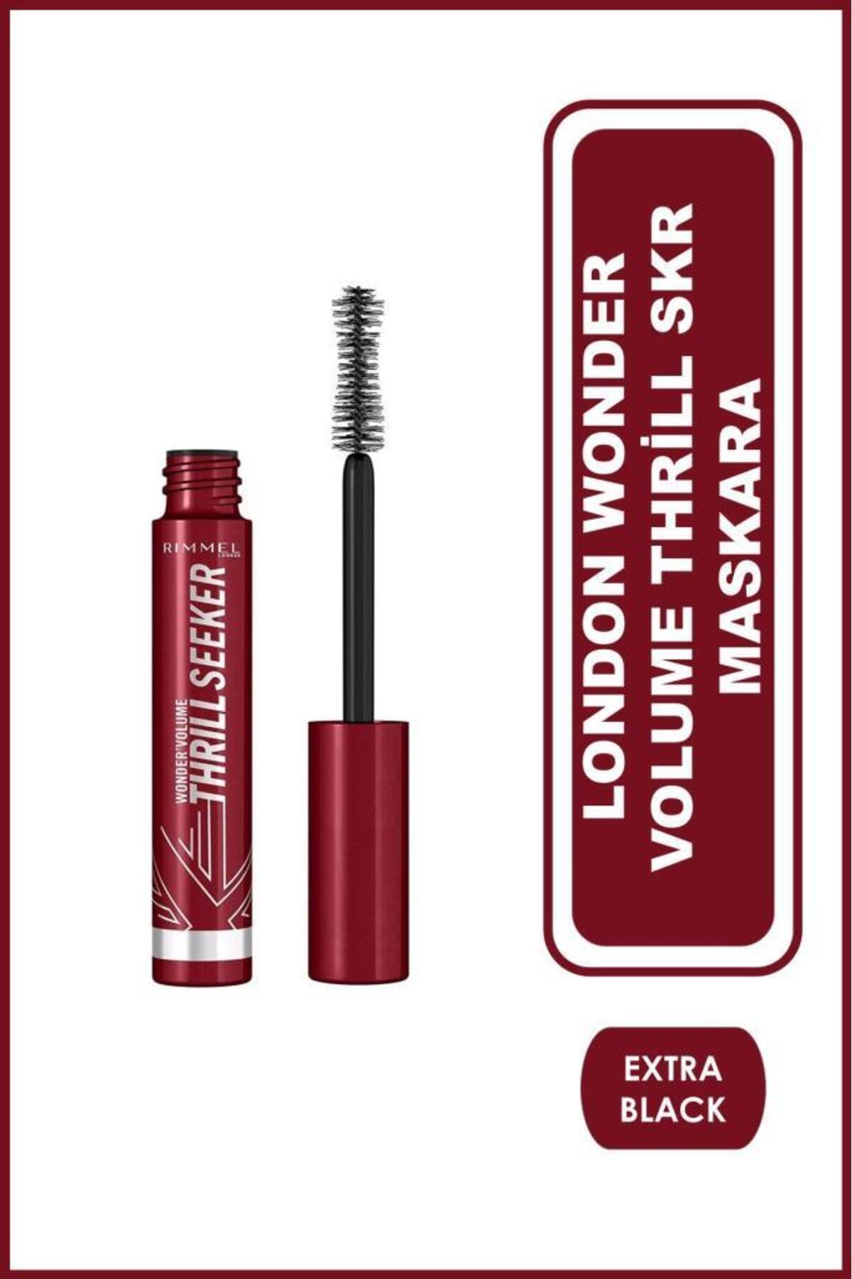 Rimmel London Wonder Volume Thrill Seeker Maskara Extra Black