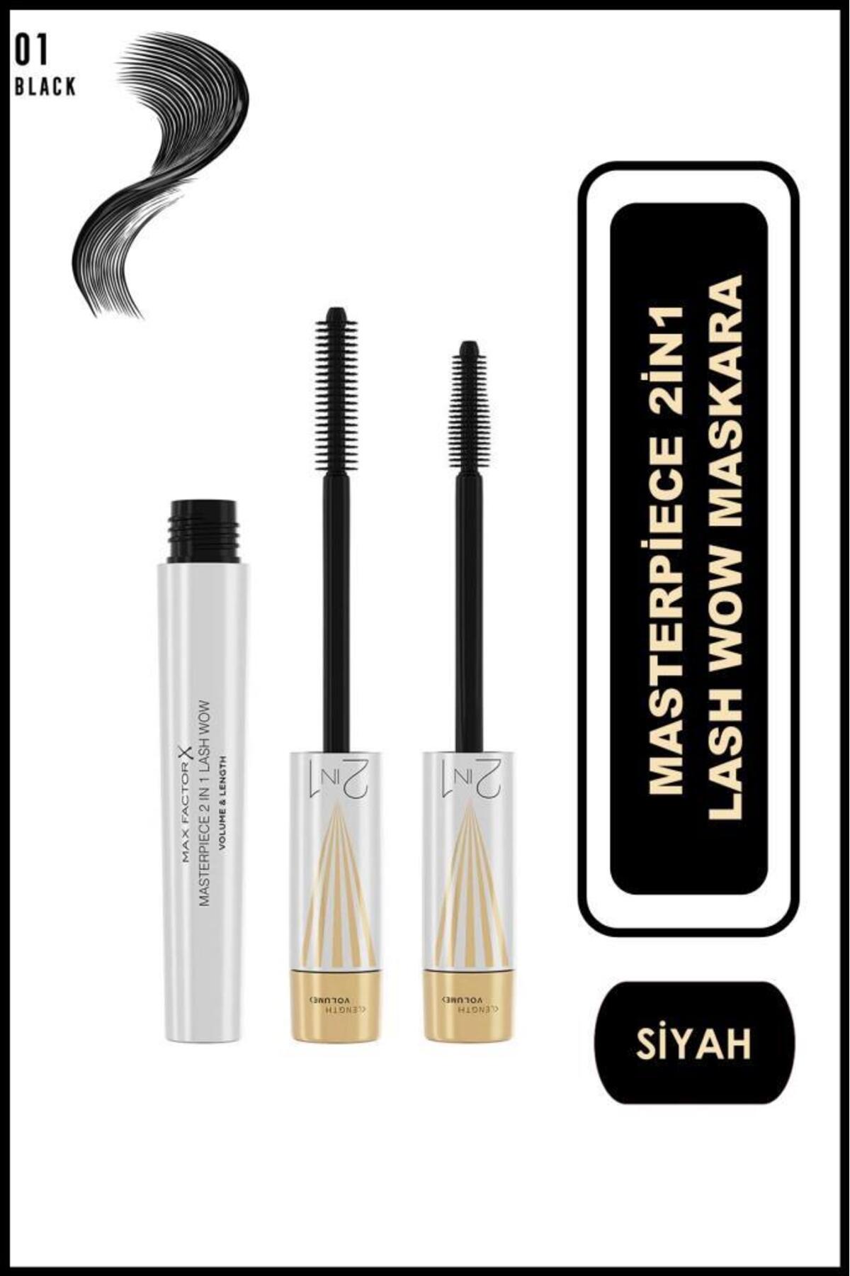 Max Factor Masterpıece 2In1 Lash Wow Maskara