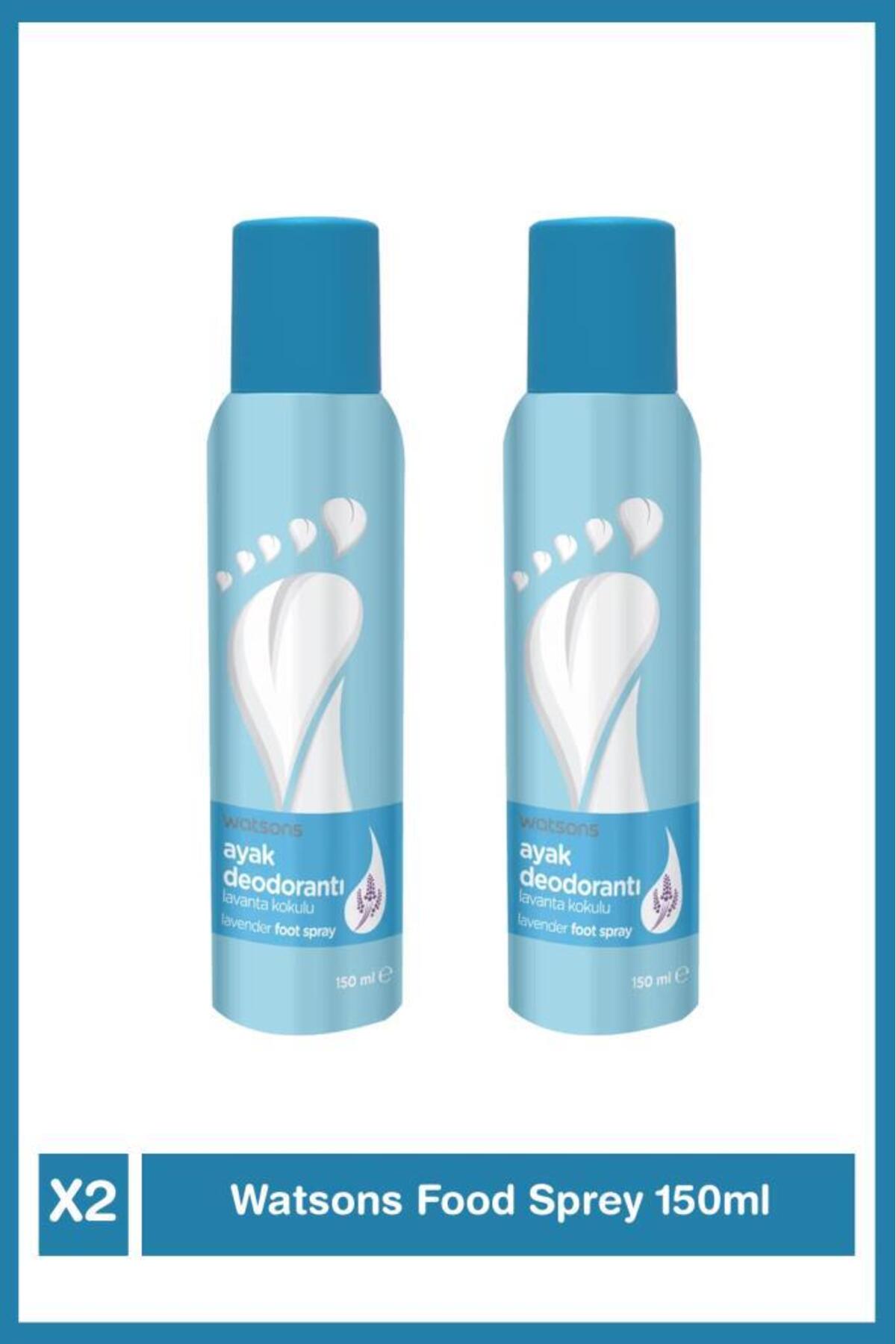 Watsons Lavanta Kokulu Ayak Deodorantı 150 Ml * 2