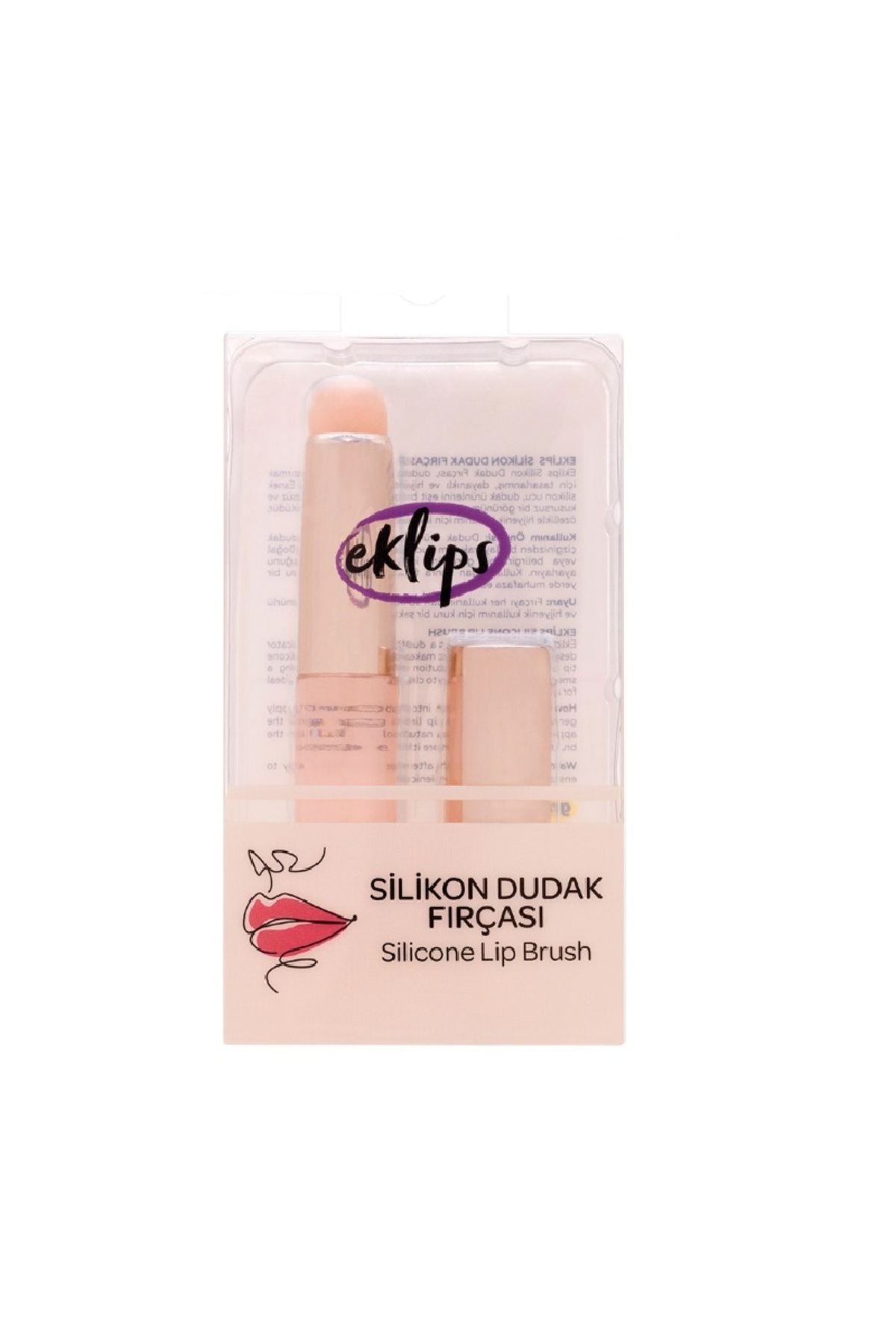 eklips Silikon Dudak Fırçası