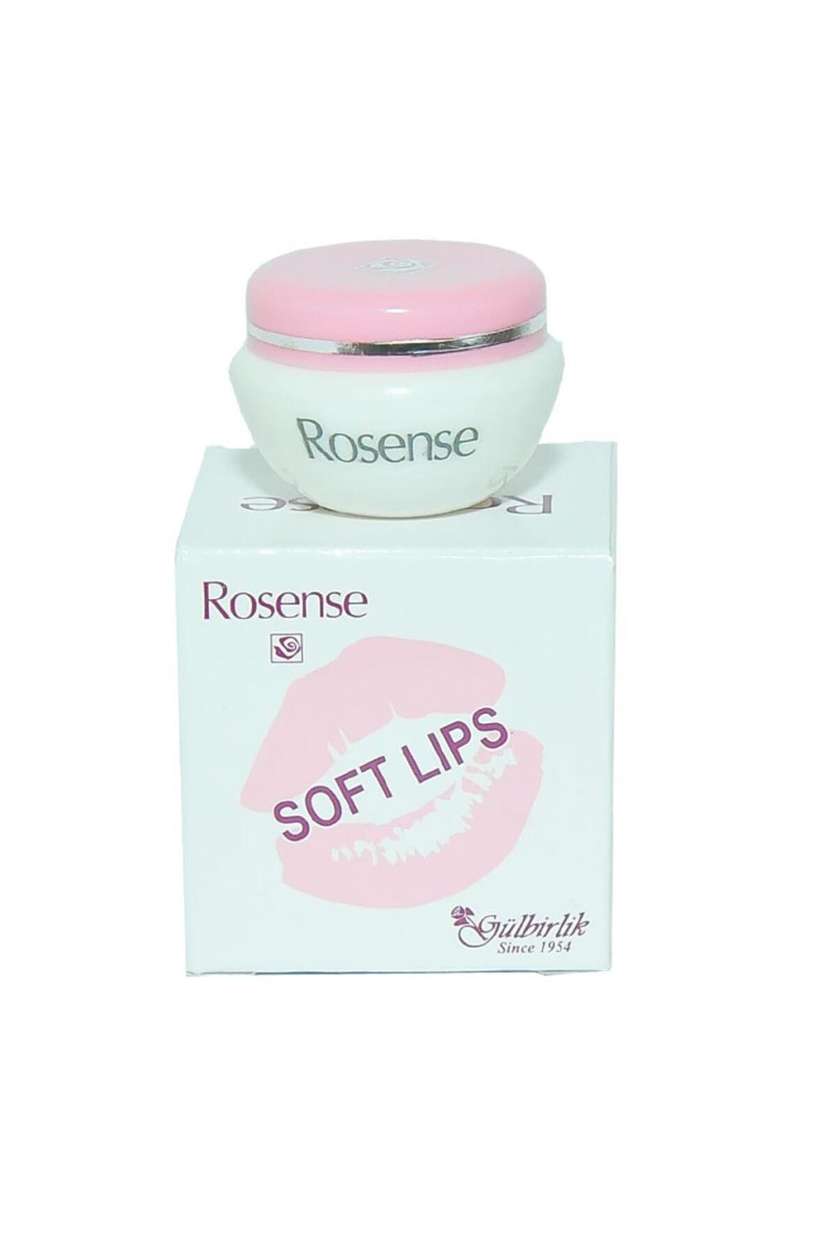 Rosense Gülbirlik Soft Lips Dudak Bakım Kremi 5ML Dudak Vazelini