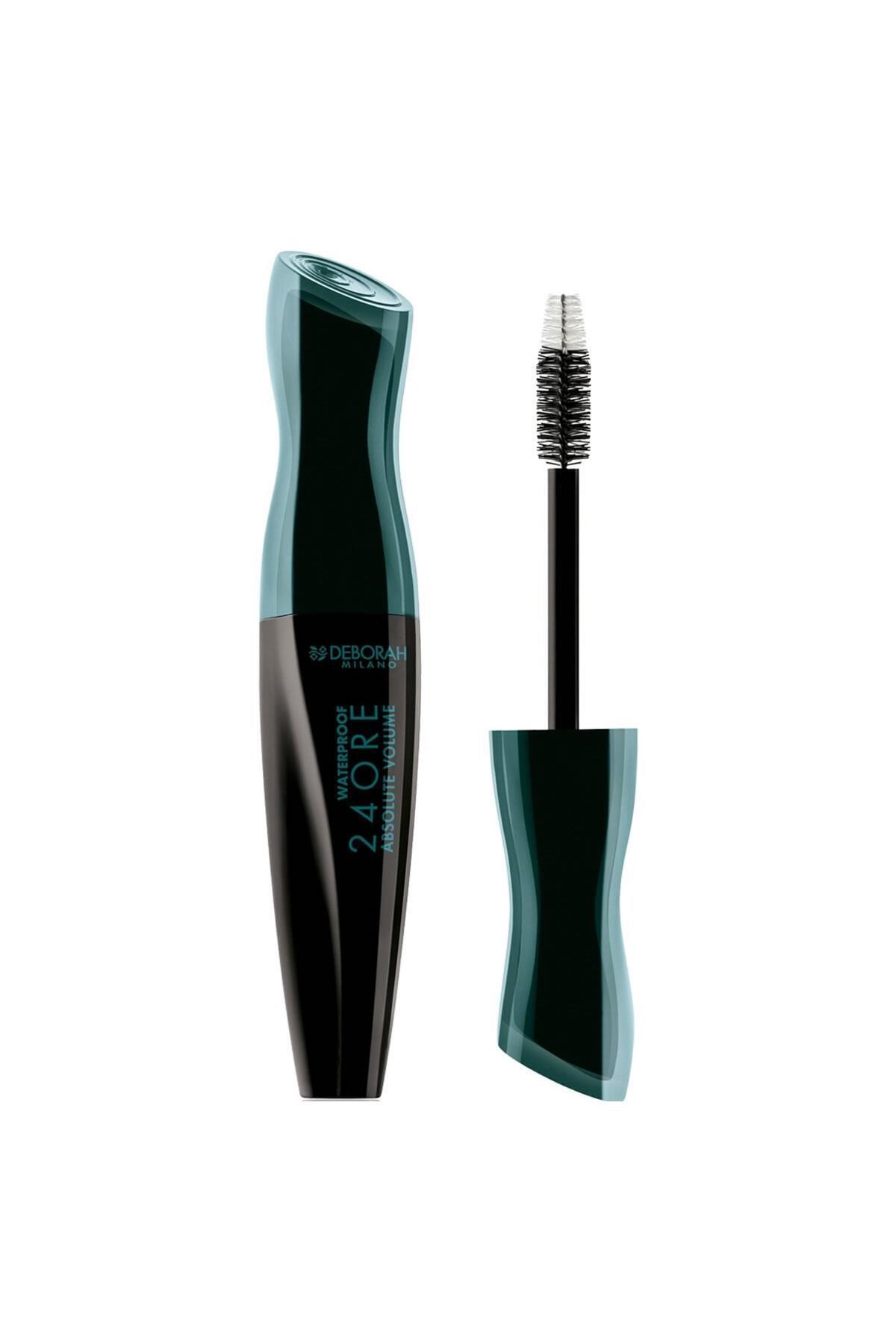 24Ore Absolute Volume Waterproof Hacim ve dolgunlaşrıcı Maskara Siyah 8009518171051