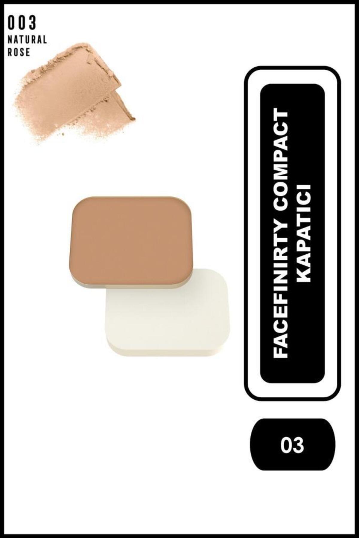 Max Factor Facefınıty Compact Fdt Refıll 03 Rose