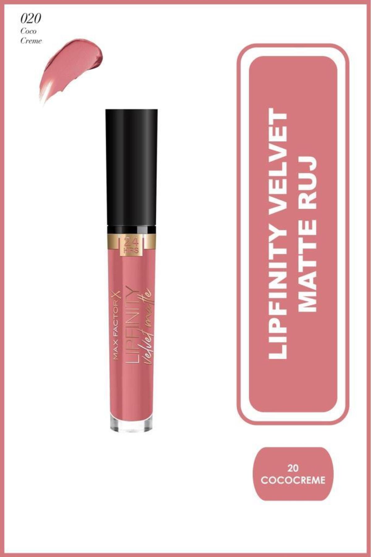 Max Factor Lıpfınıty Velvet Matte Ruj 20 Cococreme